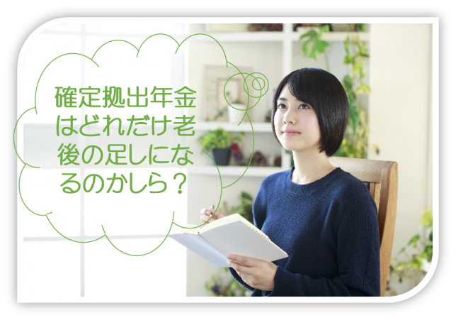 dcと公的年金の不足分