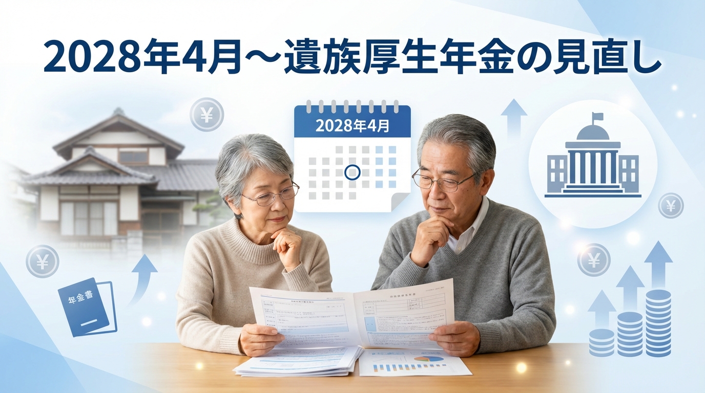 2028年4月～遺族厚生年金の見直し