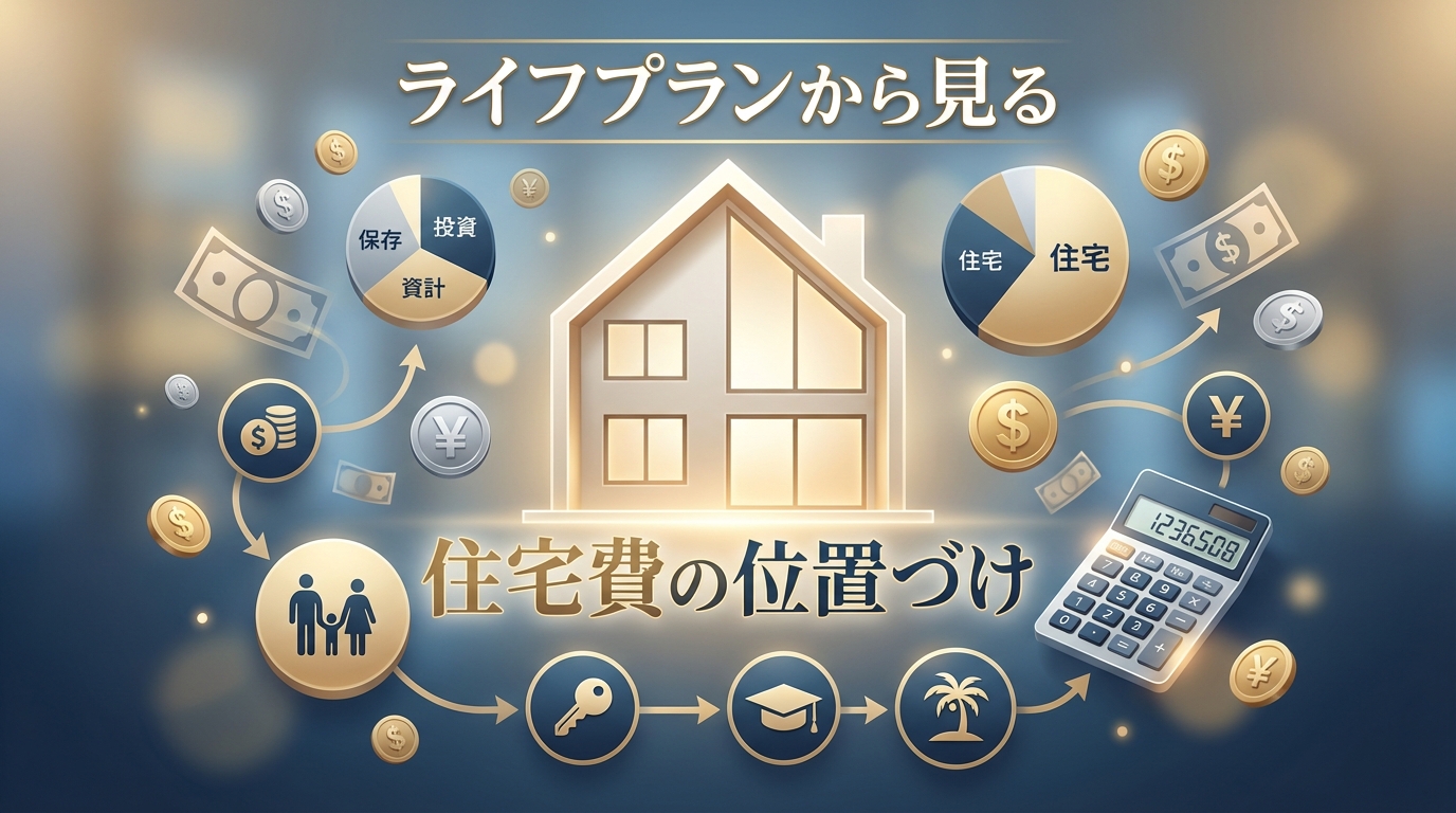 ライフ（マネー）プランから見る住宅費の位置づけ